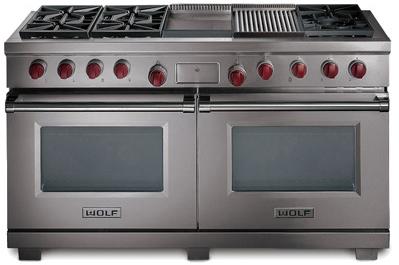 Wolf cheap freestanding range